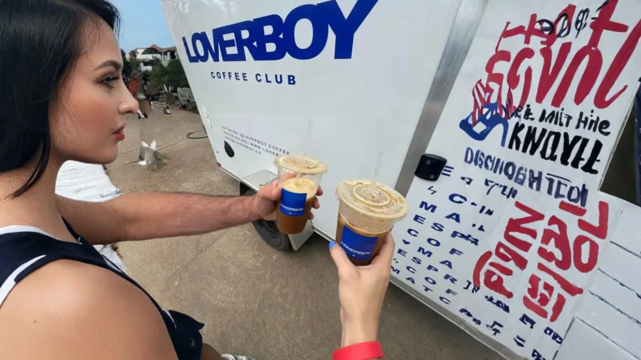 Loverboy Coffee in Hudson Bend. The best food trucks Austin love to visit.