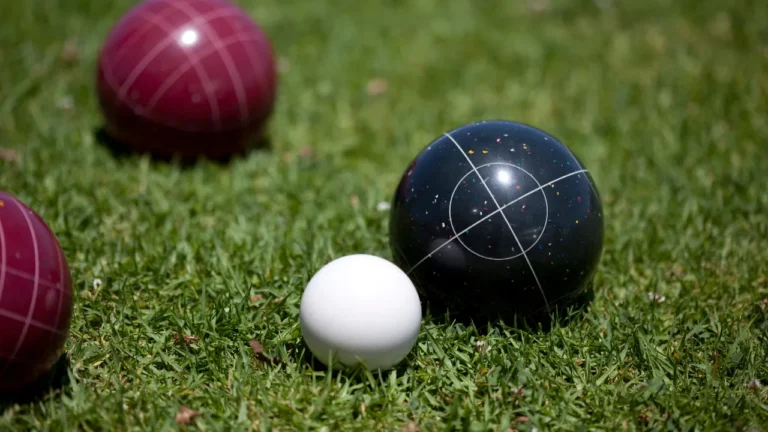 Lawn Bocce Ball Set with Pallino