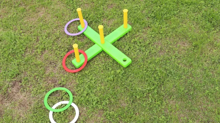 Outdoor Ring Toss Game Set for Kids and Family Play